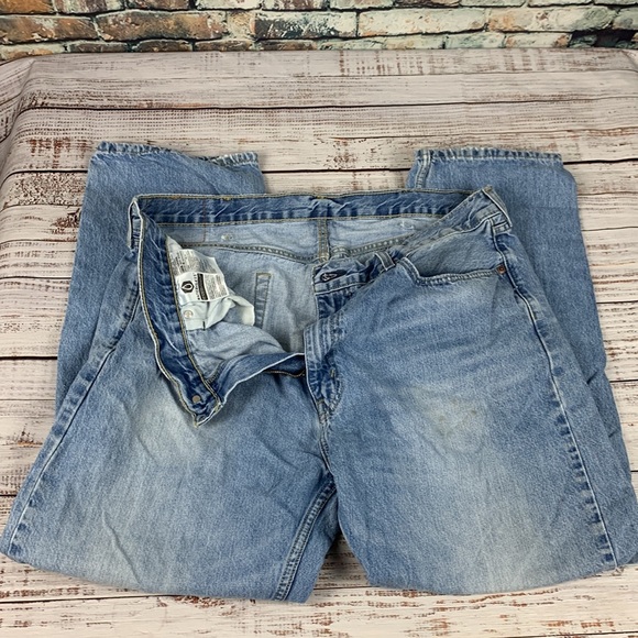 Levi Strauss “505” Straight leg blue jeans size 40 - Picture 2 of 15